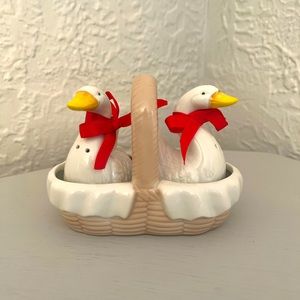 Vintage Geese Salt and Pepper Shakers